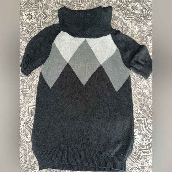 The Limited Black and Gray Cowl Neck Sweater - Picture 1 of 5